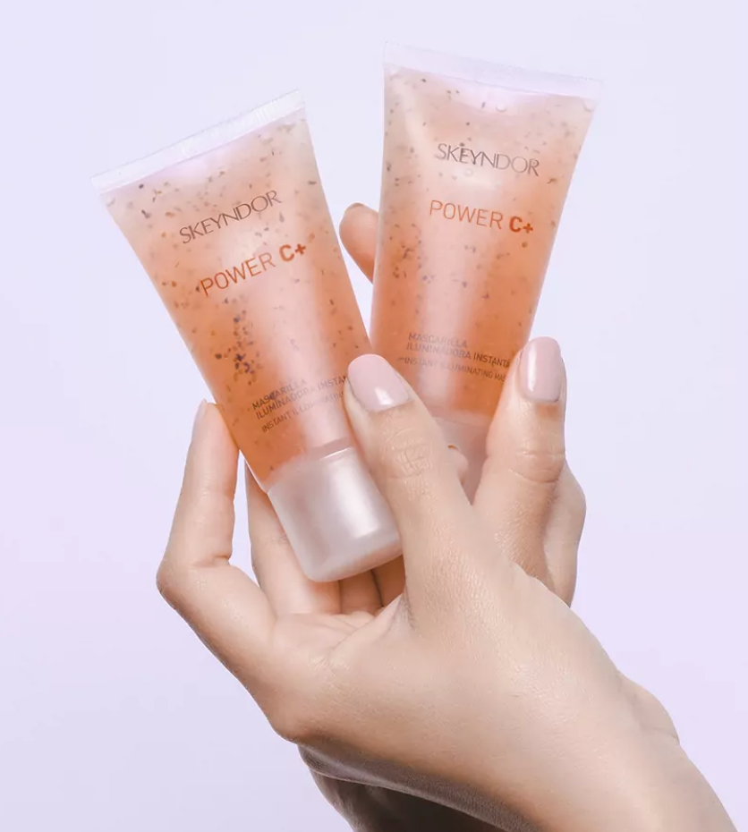 Mascarilla iluminadora instantánea