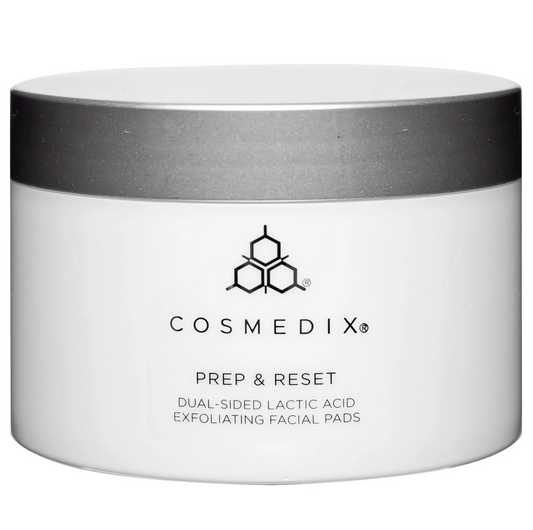 PREP & RESET DUAL-SIDED LACTIC ACID EXFOLIATING FACIAL PADS